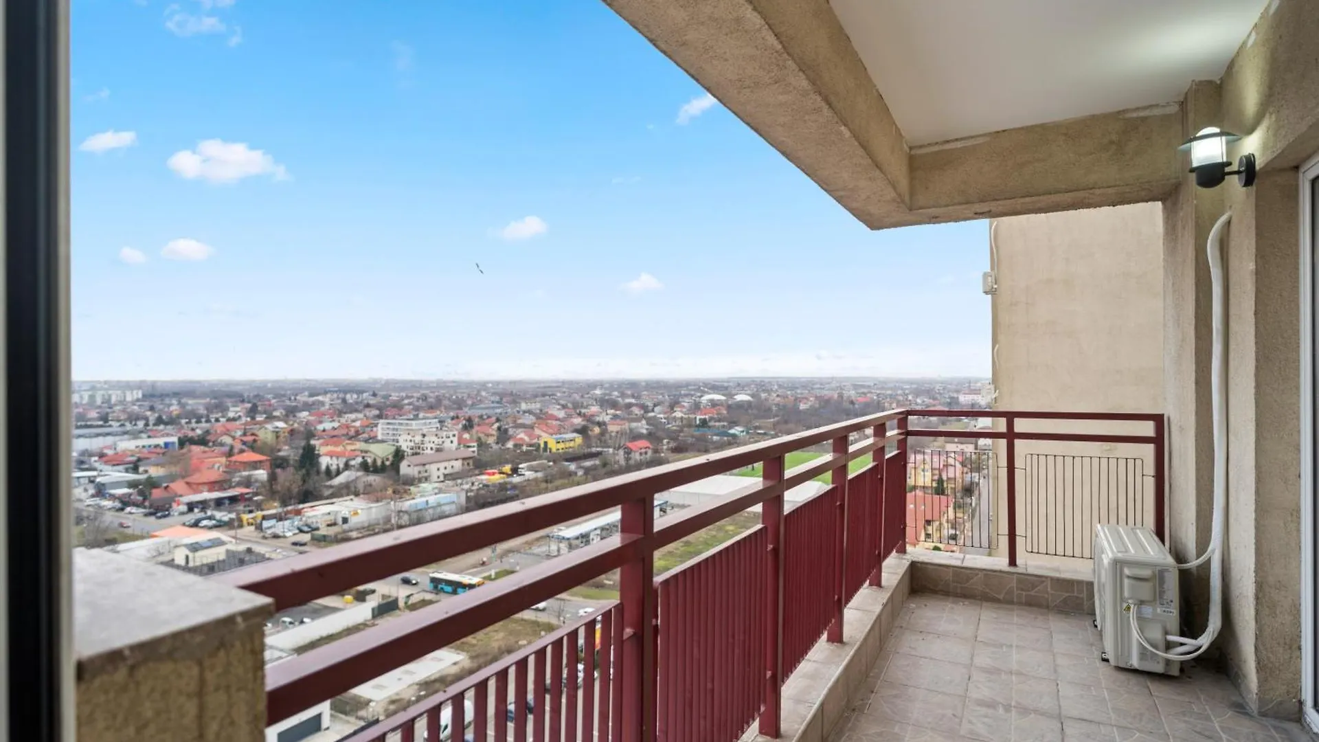 High-End Apartment With Panoramic View, Parking & Pool Bucharest